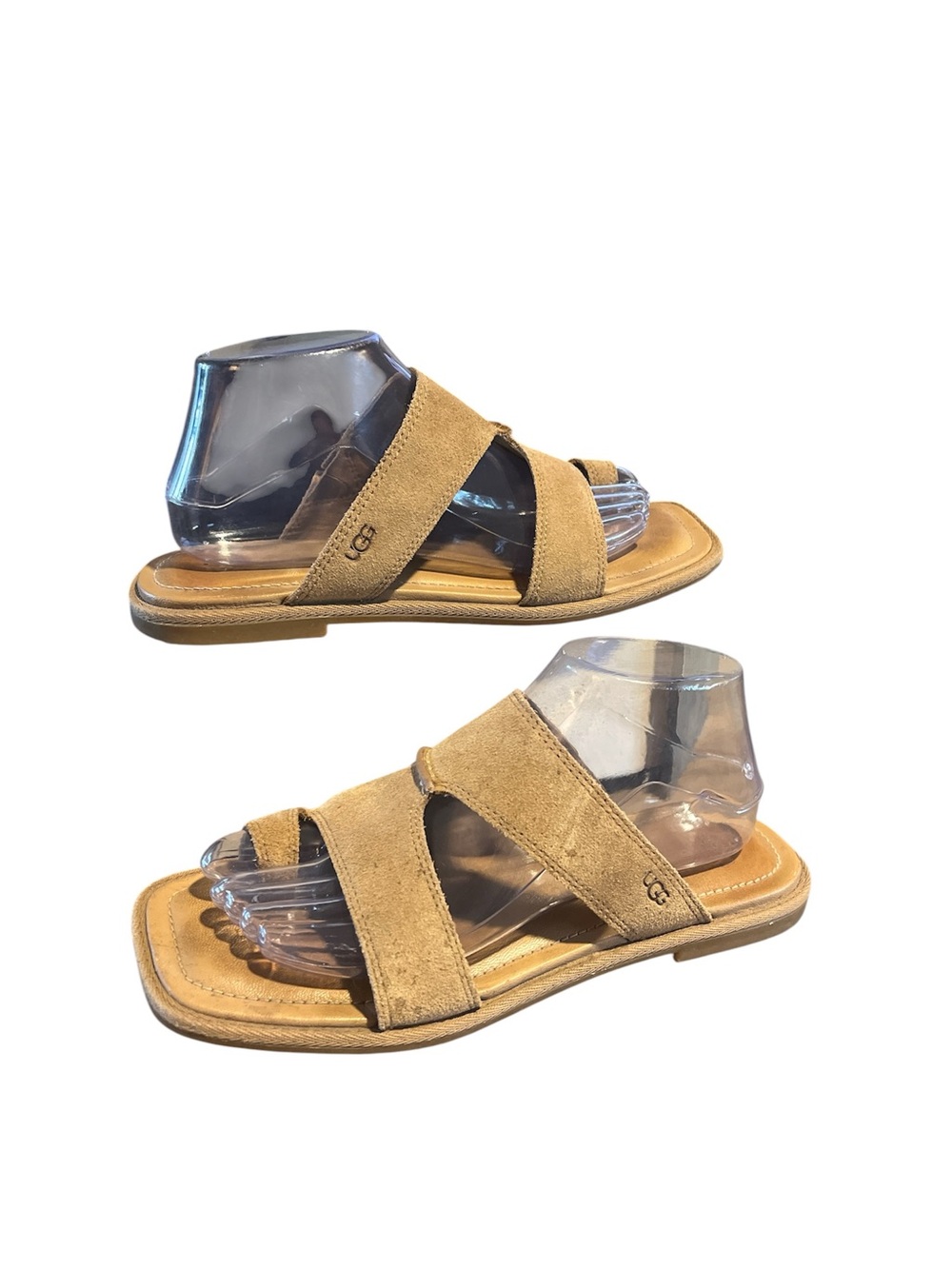 Womens UGG Matira Sandals - Tan Suede, Size 8 US
